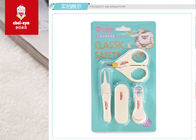 Scissors Clippers Tweezers File Nail Care Suits Baby Grooming Kit PP Material