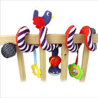 Cute Animal Bell Trolley Pendant Baby Plush Toy Cradle Wind Chime