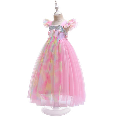De Prinses Dresses van Tulle van de spectakeltutu 4 Jaar Oude Baby